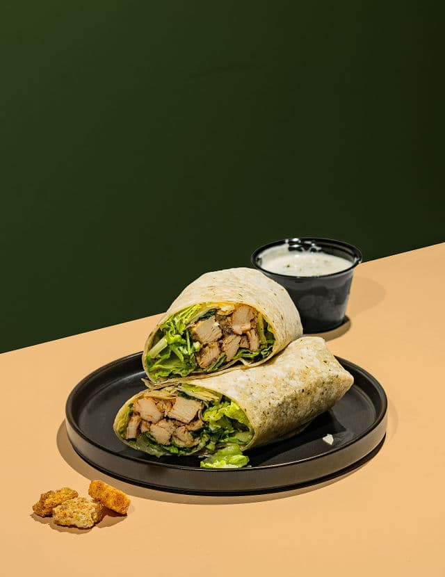 Chicken wrap from Rell's Cafe Corner