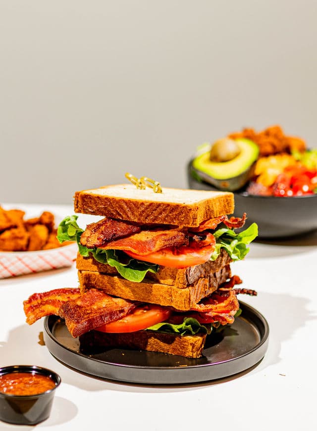 Rell's signature club sandwich